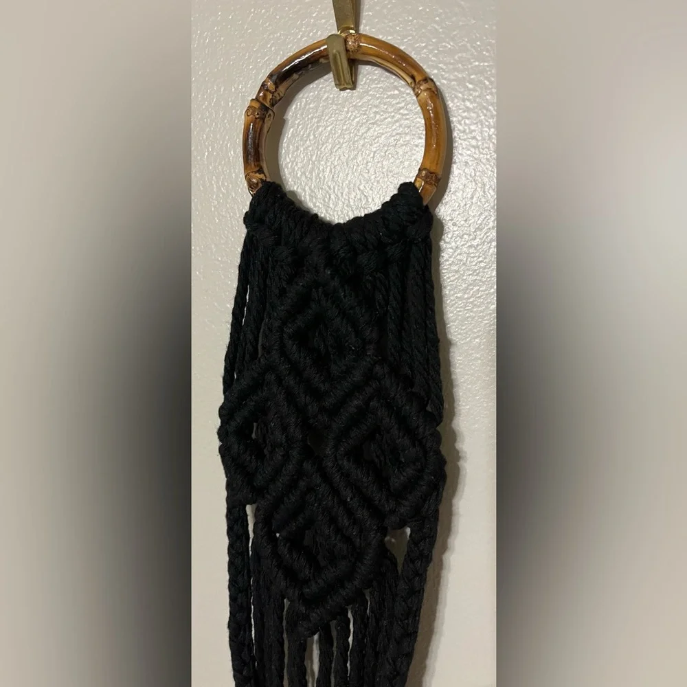 Macrame plant holders-Two